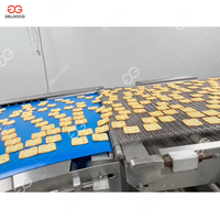GELGOOG Ligne automatique de fabrication de biscuits doux et durs à petite échelle Machine à biscuits fins digestifs