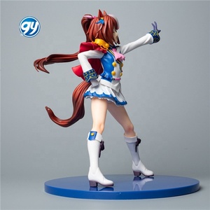 Figura Coleccionable de <span class=keywords><strong>Uma</strong></span> <span class=keywords><strong>Musume</strong></span> Tokai Teio con Posición de Pie y Rostro Intercambiable, en Caja, Estatua de Anime, Venta al por Mayor, Manualidades de Plástico - Product Image 1