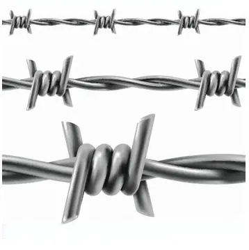 Barbed Wire Price Zimbabwe Market 25kg Steel Wire Single Razor Hot Galvanized + pvc + electro Galvanized 7.5 cm-15cm 1.5-3cm CN;HEB