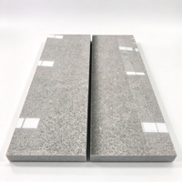 Dalles et carreaux en granit gris G633, pierres de bordure et marches d'escalier pour extérieur, comptoirs en granit naturel et pierres pour projets de construction