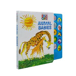 Livre sonore interactif personnalisé pour bébés avec sons d'animaux, <span class=keywords><strong>module</strong></span> sonore intégré, fabrication OEM - Product Image 1