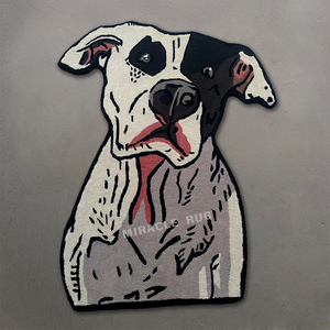 Alfombra personalizada negra de Anime 3D, alfombra para juegos de perros, logotipo personalizado, nuevo patrón, Alfombra de Animal bonito, alfombra para guardería, sala de estar, dormitorio - Product Image 2