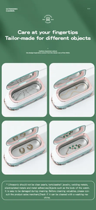 Mini nettoyeur à ultrasons Sonic Jewely Cleaner Ultrasone Reinigers Huishouden pour verre de montre - Product Image 5