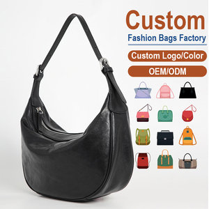 Bolso de Hombro de Lujo para Mujer, Diseño Exclusivo, Cuero Genuino, Estilo Hobo, Anti-Robo, Portátil, Personalizable - Product Image 1