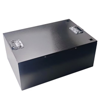 Boîtier de batterie au lithium grande capacité 48V 60V 72V, boîtier de batterie prismatique, boîte de rangement de batterie solaire à vis métalliques