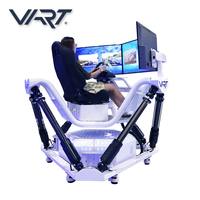 Simulador de Conducción de Automóviles de 3 Pantallas, Máquina de Juegos de Movimiento, Simulador de Carreras F1, Plataforma de Movimiento 6Dof, Simulador de Conducción