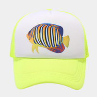 Gorras de conductor de camión de malla Snapback de 5 paneles de alta calidad Logotipo de impresión personalizado de Hip-Hop de moda para deportes al aire libre de verano Ropa informal