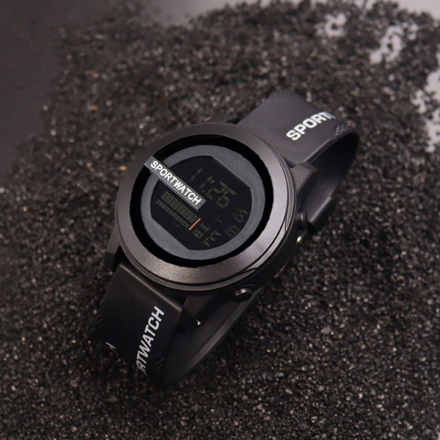 New Popular Waterproof Wristwatch Relogio Masculino Men's Chronograph Clock Digital Watches Sports Electronic Watch for Men