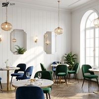 Panneau mural intérieur en PVC imperméable et ignifuge, revêtement décoratif anti-moisissure, garantie 3 ans, design moderne pour