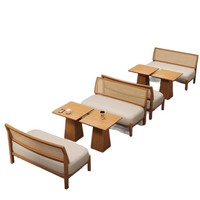 Nouvelle table et chaises de salon de thé 2026, table et chaises de bar à thé au lait, table et chaises de salon de café, combinaison de table et de chaises de négociation de loisirs