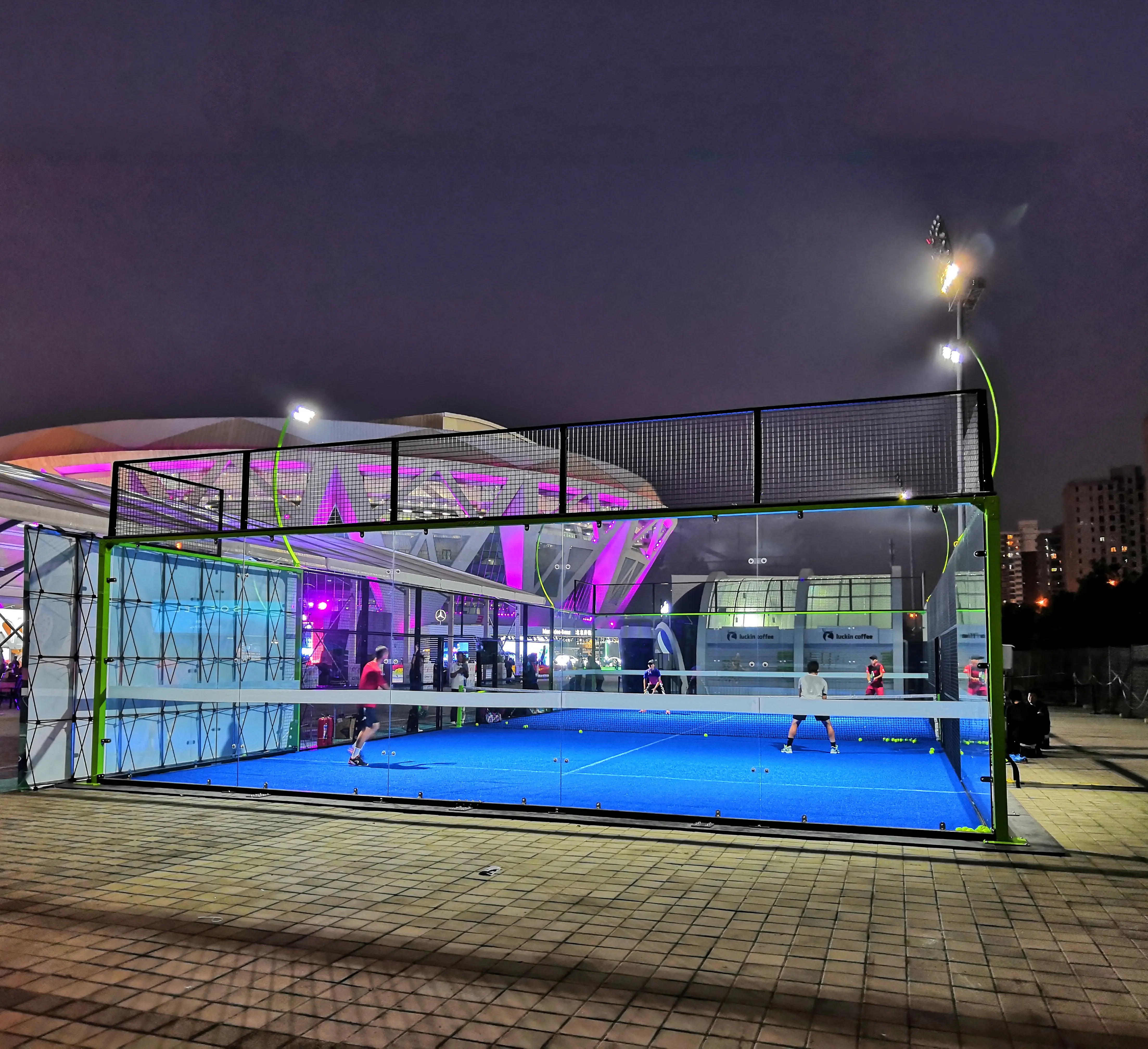 Padel campo de tênis na china tênis centro