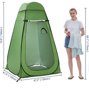 Tente de toilette de camping portable personnalisée Tente de douche de camping pour vestiaire portable - Product Image 2