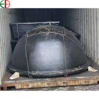 Pot de fusion en fonte sur mesure, résistant à la chaleur, pour la fusion d'alliages d'aluminium, de zinc et de plomb, destiné à la fonderie et au moulage