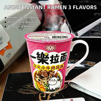 Paket Aneka Rasa Mie Instan Anime Jepang Rasa Daging Sapi, Ayam, dan Seafood