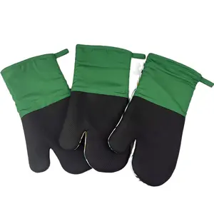 Silicona resistente al calor, agarre antideslizante, cocinar, hornear, barbacoa - Product Image 1