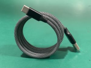 Câble de données type-c en nylon de haute qualité USB-C câble USB magnétique de charge rapide 60W 6A câble de charge pour <span class=keywords><strong>iPhone</strong></span> Huawei <span class=keywords><strong>Samsung</strong></span> - Product Image 5