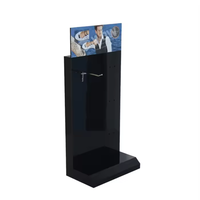 Affichage acrylique de signalisation support réglable affichage acrylique pour casque