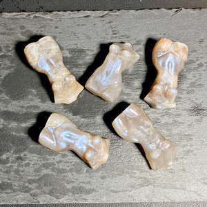 Nhà Máy Bán buôn <span class=keywords><strong>Moonstone</strong></span> nữ Mô hình tinh thể thèm thèm muốn màu xanh Flash khắc chữa bệnh năng lượng đá cho món quà - Product Image 5