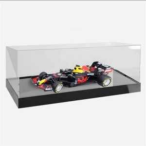 YGL Crystal Clear Acrylic F1 Model Formula Car <b>Display</b> <b>Case</b> with Customizable Color & Size for F1 Collection - Product Image 4