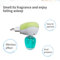 Diffuseur électrique personnalisé pour la maison avec indicateur lumineux et chauffe-parfum, rechargeable avec huile parfumée
