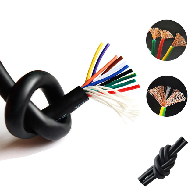 Customizable Shielded Drag Chain Cable 20x16AWG UL2464 UL2501 for Industrial Applications High Flexibility
