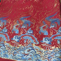 Tissu brocart jacquard style chinois tendance pour Hanfu, costume Tang, robe de fée traditionnelle et jupe visage de cheval