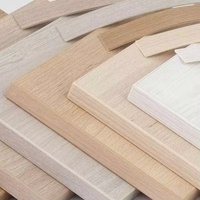 Bande de chant PVC à grain de bois naturel, écologique, résistante à l'eau, couleurs personnalisables pour les bords de panneaux de meubles en bois