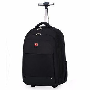 Trolley Luggage Wheeled <strong>Backpack</strong> Rolling <strong>Backpacks</strong> 2 <strong>Wheels</strong> Student <strong>Backpack</strong> - Product Image 2