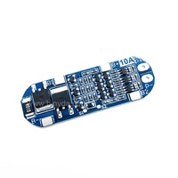 BMS 3S 10A 11.1V 12V 12.6V Module de carte de Protection de chargeur de batterie au Lithium pour 18650 Li-ion Lipo batterie 3.7V BMS