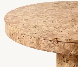 <span class=keywords><strong>Table</strong></span> de salle à manger <span class=keywords><strong>ronde</strong></span> de luxe moderne meubles de maison <span class=keywords><strong>Table</strong></span> de salle à manger à <span class=keywords><strong>rallonge</strong></span> <span class=keywords><strong>ronde</strong></span> Belmont Burl - Product Image 2