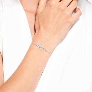 LEPAI Nuevo Producto <span class=keywords><strong>Pulsera</strong></span> en Forma de Corazón, Joyería de Moda, Brazaletes, <span class=keywords><strong>Pulsera</strong></span> para Uso Diario - Product Image 2