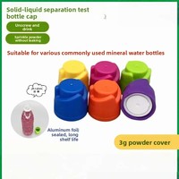 Bouchon de bouteille en plastique pour eau minérale, café, miel, thé, séparation solide-liquide, anti-humidité, pour petites quantités de thé en poudre