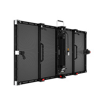 Pantalla LED Transparente para Exteriores, Pantalla LED de Alquiler para Interiores, Fondo de Escenario, Fondo de Eventos, Muro de Video Digital, Malla