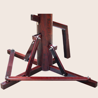 Mannequin en bois de Kung Fu autoportant pour Wing Chun, design standard, 4 options de couleur, pour l'entraînement aux arts martiaux