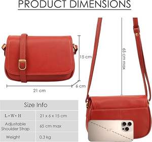 Bolsos cruzados de moda, de cuero genuino, con patrón de caramelos, cadenas, correa única, impermeables, informales, de lujo, para mujer. - Product Image 2