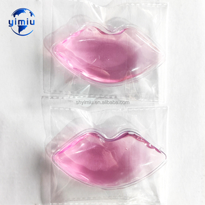 Tùy Chỉnh Hình Môi Nhỏ Màu Hồng Ice Gel Gói, Tái Sử Dụng Nóng & Lạnh Vẻ Đẹp Gel Pad Với Long Lanh - Product Image 6