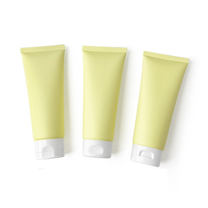 Tubo Exprimible de Plástico Mate Naranja de 100 ml, Envase Cosmético de PE con Tapa Abatible, Logotipo Personalizado, Crema de Manos, Loción, Limpiador Facial - Product Image 5