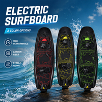 Planche de surf électrique en fibre de carbone haute performance, motorisée, pour sports nautiques, navigation en mer et en lac - Vente flash