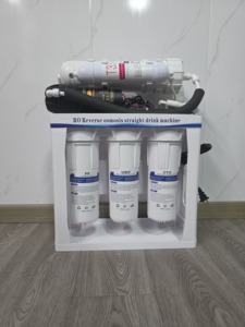 Système d'osmose inverse RO mural à 7 étapes, traitement d'<span class=keywords><strong>eau</strong></span> industriel sous évier, purificateur d'<span class=keywords><strong>eau</strong></span> commercial 100G/400G/600G - Product Image 4