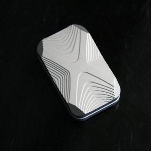 Toad Tuning Fork Fidget Spinner de Acero Inoxidable, Juguete Metálico EDC de Descompresión con Función Pop Coin y Diseño de Tarjeta Infinita - Product Image 4