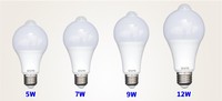 Ampoule LED à détecteur de mouvement infrarouge intelligent à prix réduit