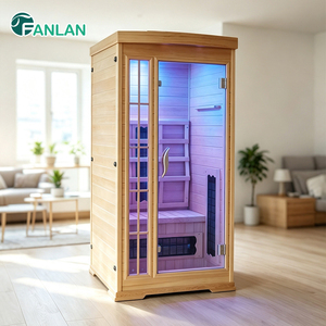 Gezondheidsvoordelen Elektrische infraroodsauna voor 1 persoon voor binnen-spa en badkamer - Product Image 5