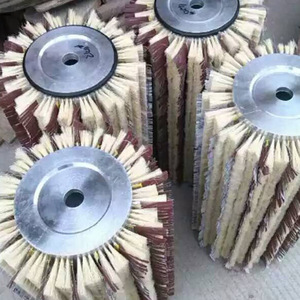 Rouleau de brosse en <span class=keywords><strong>sisal</strong></span> de qualité industrielle - Outil de nettoyage et de polissage écologique avec poils résistants à l'usure - Product Image 2