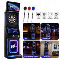 Cible de fléchettes électronique professionnelle, notation intelligente, écran LED, fonctionne avec des pièces de monnaie, salle de jeux, bar