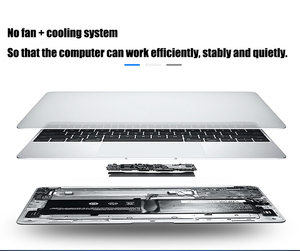 14 inch Bạc máy tính xách tay Intel Celeron n4000 Win10 máy tính xách tay với 6GB RAM SSD + SSD máy tính máy tính xách tay cho sinh viên - Product Image 5