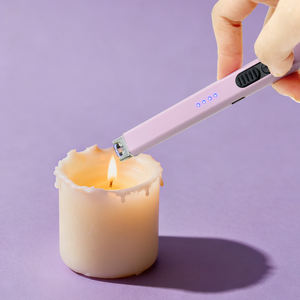 Encendedor Eléctrico Recargable a Prueba de Viento con Arco Eléctrico para Barbacoa, Regalos de Navidad, Regalos de Inauguración de Casa, Regalos de Cumpleaños, Ideal - Product Image 4