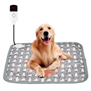 Waterproof Pet Bed Blanket Cover Auto Power Off Electric Pet Heating Pad With Thermostat