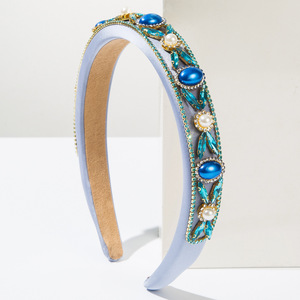 Diadema de Novia con Perlas y Diamantes Estilo Barroco Vintage, Tocado Personalizado para Fiesta de Bodas - Product Image 6