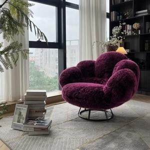 डिजाइनर नए भालू पंजा कुर्सी-लिविंग रूम, बेडरूम, सिंगल सीटर, प्लश अवकाश कुर्सी, हल्के लक्जरी - Product Image 2