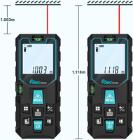 Decteam D8-LM50 Télémètre laser 120M avec fonction d'enregistrement, outil de mesure et de test